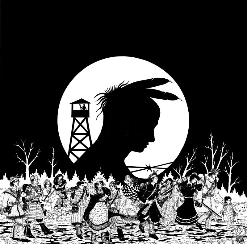 Graphics - Black and White Prints Gallery - Click on this image to enter gallery.